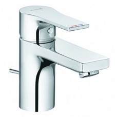 СМЕСИТЕЛЬ ДЛЯ РАКОВИНЫ KLUDI ZENTA SL 482600565 С ДОННЫМ КЛАПАНОМ, ХРОМ