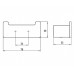 Двойной крючок Emco Loft black 057513302, фото 2