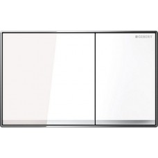 КЛАВИША СМЫВА GEBERIT SIGMA 60, 115.640.SI.1, БЕЛОЕ СТЕКЛО