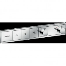 ТЕРМОСТАТ СКРЫТОГО МОНТАЖА ДЛЯ ДУША HANSGROHE RAINSELECT 15381000, ХРОМ