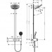 Душова система hansgrohe Pulsify Showerpipe 260 2jet EcoSmart з термостатом 24241000 хром, фото 2
