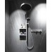 ДУШЕВАЯ СИСТЕМА HANSGROHE 26842700 RAINFINITY SHOWERPIPE 360 1JET, ЧЕРНЫЙ/БЕЛЫЙ, фото 2
