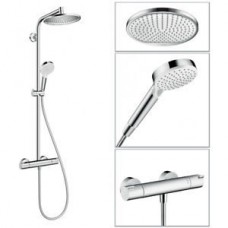 ДУШЕВАЯ СИСТЕМА HANSGROHE 27267000 CROMETTA S 240 1JET SHOWERPIPE, ХРОМ