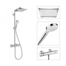 ДУШЕВАЯ СИСТЕМА HANSGROHE 27271000 CROMETTA Е 240 1JET SHOWERPIPE, ХРОМ