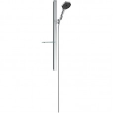 ДУШЕВОЙ НАБОР HANSGROHE RAINFINITY 130 3JET С ДУШЕВОЙ СТОЙКОЙ 90 СМ И МЫЛЬНИЦЕЙ 27671000, ХРОМ