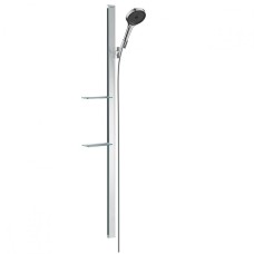 ДУШЕВОЙ НАБОР HANSGROHE RAINFINITY 130 3JET С ДУШЕВОЙ СТОЙКОЙ 150 СМ И МЫЛЬНИЦЕЙ 27673000, ХРОМ