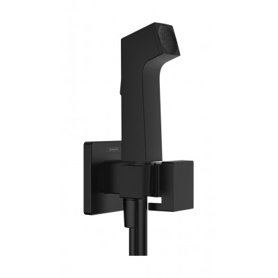 ГИГИЕНИЧЕСКИЙ ДУШ HANSGROHE ECOSMART 29231670, ЧЕРНЫЙ МАТОВЫЙ, фото 1