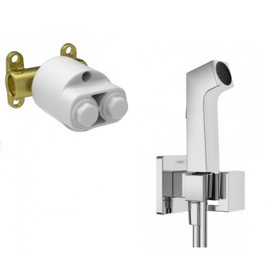 ГИГИЕНИЧЕСКИЙ ДУШ ХРОМ HANSGROHE 29233000 СО СКРЫТОЙ ЧАСТЬЮ 29235180, фото 1