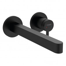 СМЕСИТЕЛЬ ДЛЯ РАКОВИНЫ HANSGROHE 76050670 FINORIS, ЧЕРНЫЙ