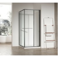 ДУШОВА КАБИНА KOER SR SC09-90x90x200-L-TR-07 GRAPHITE