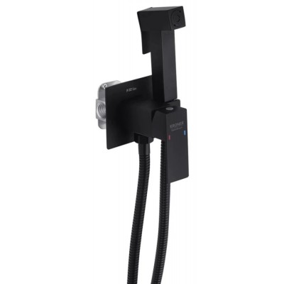 ГИГИЕНИЧЕСКИЙ ГАРНИТУР KRONER KRP Edelstahl Kubus - SCH053, фото 1