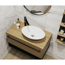 РАКОВИНА MIRAGGIO KRISTINA 50X35 БЕЛАЯ