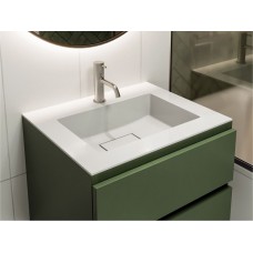 РАКОВИНА НАКЛАДНАЯ MIRAGGIO ERICA 60X50, БЕЛАЯ
