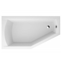 ВАННА АКРИЛОВАЯ POLIMAT SELENA 160x90 С НОЖКАМИ, ЛЕВАЯ