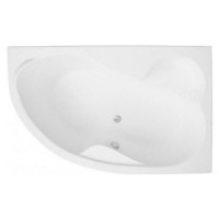 ВАННА АКРИЛОВАЯ POLIMAT MEGA 160x105 С НОЖКАМИ, ПРАВАЯ