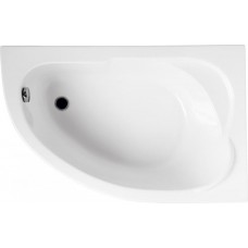ВАННА АКРИЛОВАЯ POLIMAT STANDARD 130x85 С НОЖКАМИ, ПРАВАЯ
