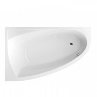 ВАННА АКРИЛОВАЯ RADAWAY RINEIA 160x100 С НОЖКАМИ И СИФОНОМ, ЛЕВАЯ, фото 1
