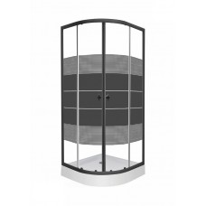 ДУШЕВАЯ КАБИНА 90х90х194 RJ BLACK TULIP 90ВRZ081Linia