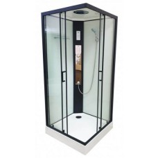 ДУШЕВОЙ БОКС VERONIS BKN-4-90 90х90х220, ЧЕРНЫЙ