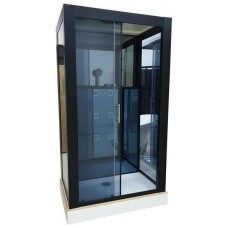 ДУШЕВОЙ БОКС VERONIS BN-6-29 118х84, ЧЕРНЫЙ