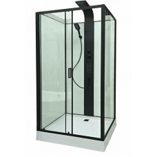 ДУШЕВОЙ БОКС VERONIS BN-11-120 black 120х90х235 ЧЕРНЫЙ