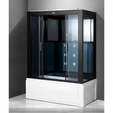 ДУШЕВОЙ БОКС VERONIS BV-6-32 150х85х220, ЧЕРНЫЙ