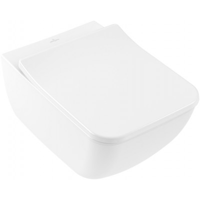 Унітаз підвісний Villeroy&Boch Venticello 4611RS01 з сидінням SlimSeat, фото 1