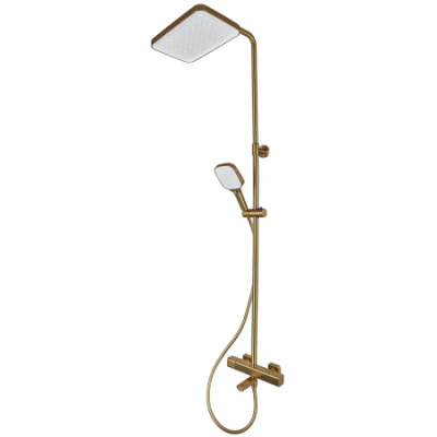 ДУШОВАЯ СИСТЕМА MIXXUS PREMIUM VIRGO 009-J BRUSHED GOLD, фото 1