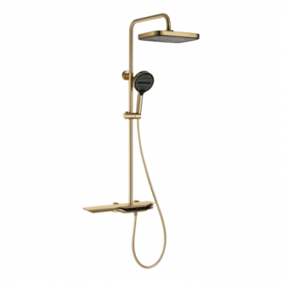 ДУШОВАЯ СИСТЕМА MIXXUS PREMIUM SPACE-009-J BRUSHED GOLD , фото 1