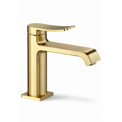 ЗМІШУВАЧ ДЛЯ УМИВАЛЬНИКА MIXXUS PREMIUM DALI 001 NUT BRUSHED GOLD, фото 1