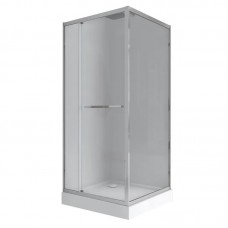 ДУШОВА КАБИНА З ПІДДОНОМ MIXXUS STYLE SCT01-90x90x200-TR CHROME