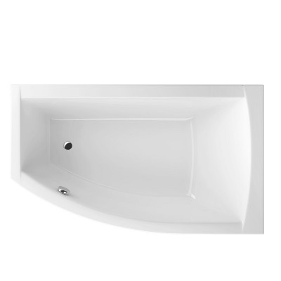 ВАННА АКРИЛОВАЯ RADAWAY SITERA 150x85 С НОЖКАМИ И СИФОНОМ, ПРАВАЯ, фото 1