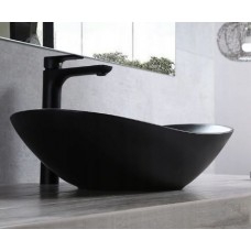 РАКОВИНА НАКЛАДНАЯ REA ROYAL 60 BLACK MAT 35,5x61,5 (REA-U0442)