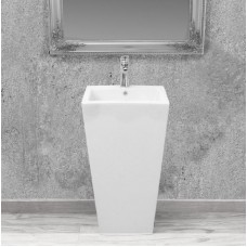 РАКОВИНА ОТДЕЛЬНОСТОЯЩАЯ REA DARIA 38X44 БЕЛАЯ (REA-U9900)